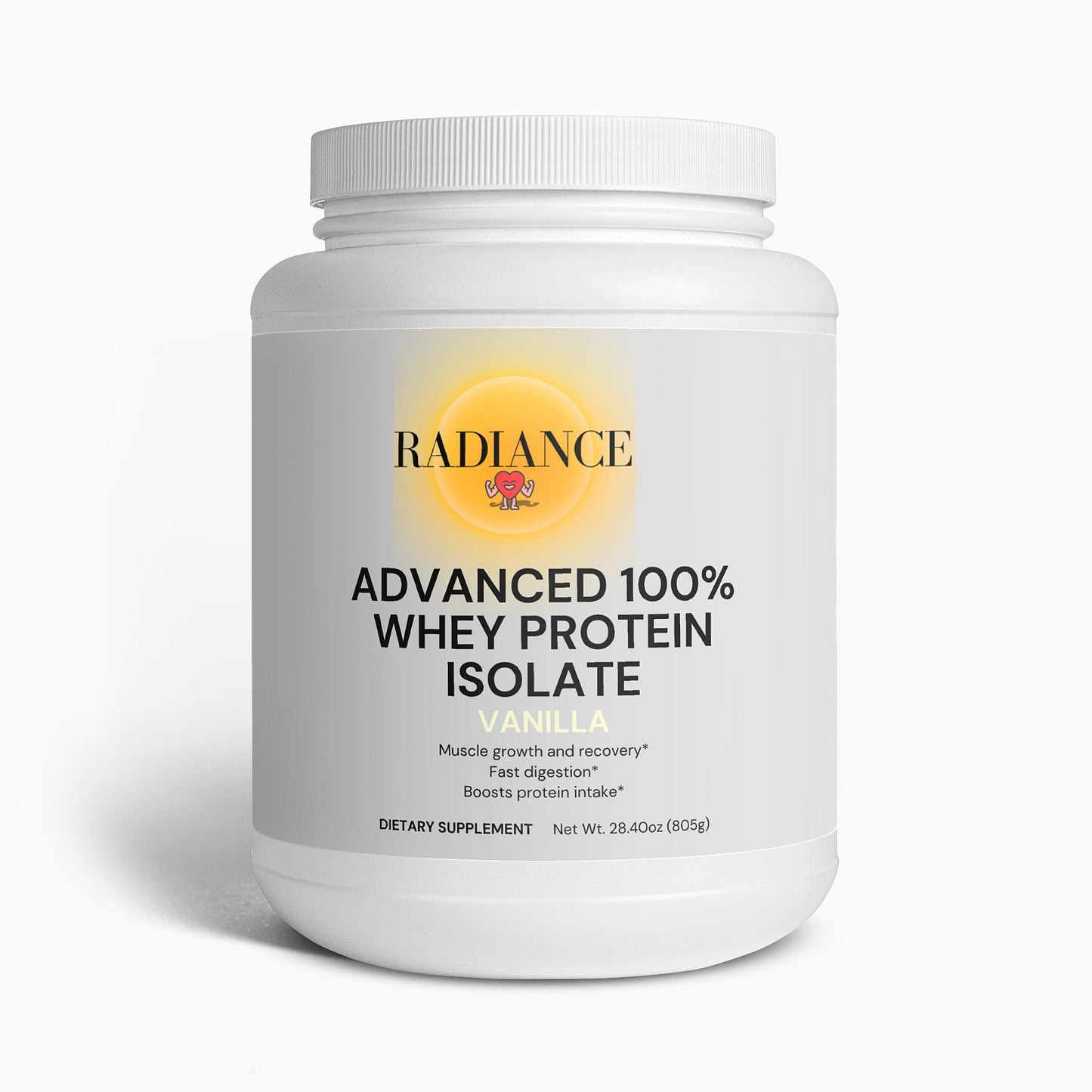 Advanced 100% Whey Protein Isolate (Vanilla)