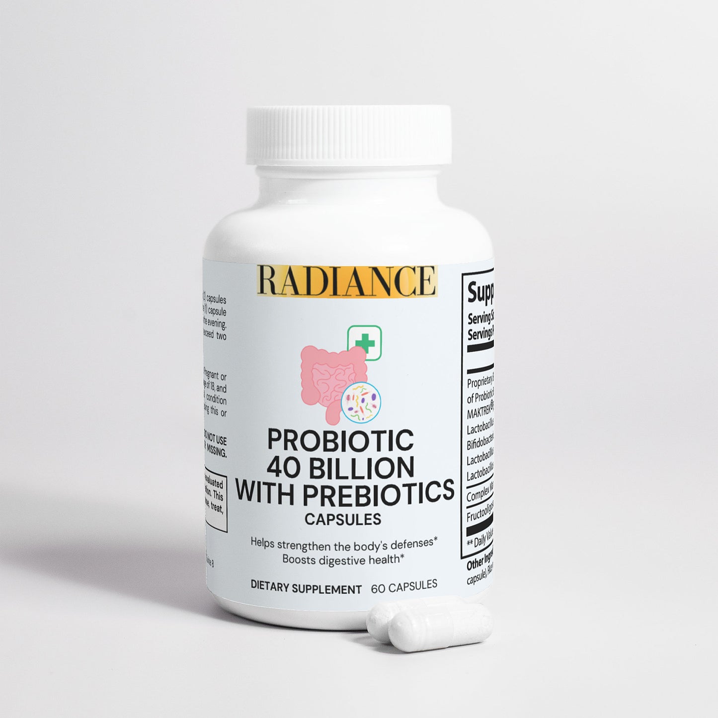 Probiotic 40 Billion with Prebiotics