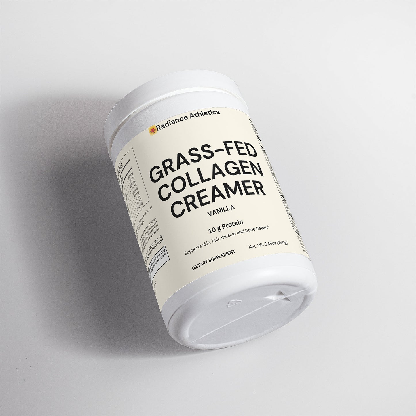 Grass-Fed Collagen Creamer (Vanilla)