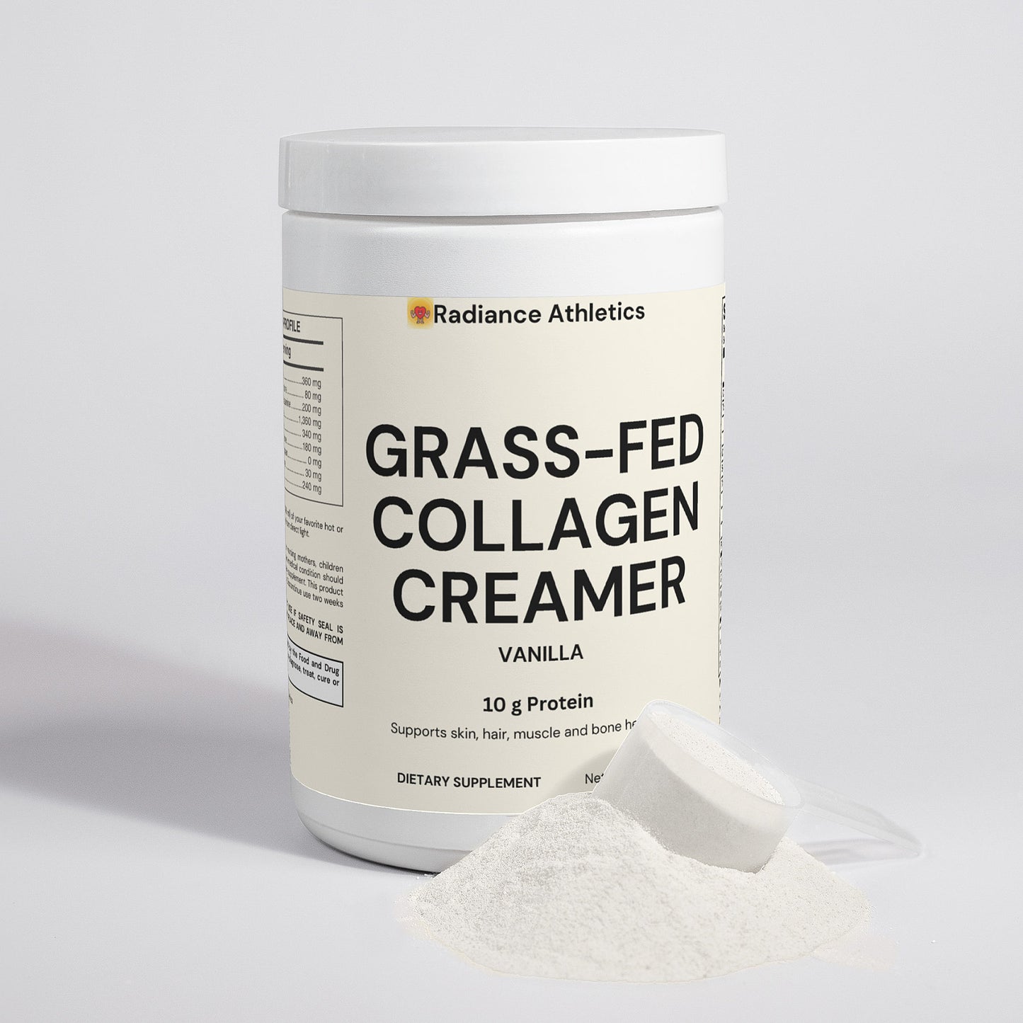 Grass-Fed Collagen Creamer (Vanilla)